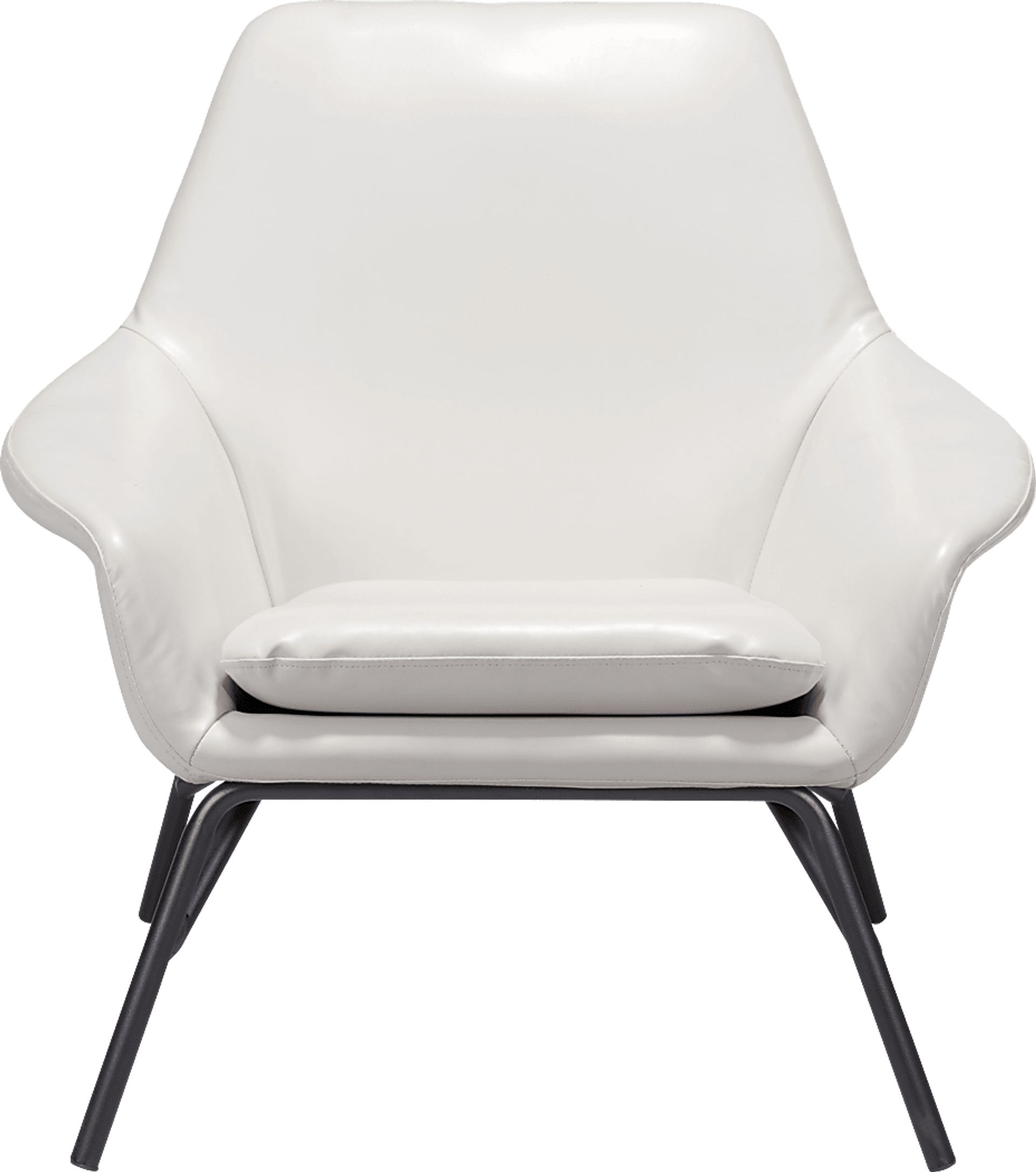 Halfhitch White Accent Chair - Image 4