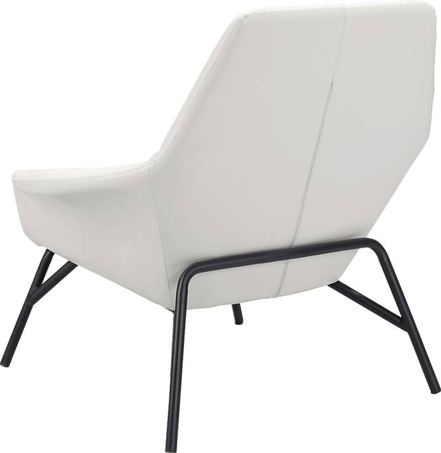 Halfhitch White Accent Chair - Thumbnail - Image 6