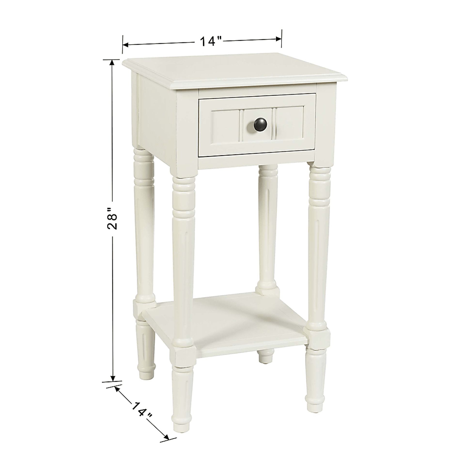 Halfi Ivory End Table - Image 3