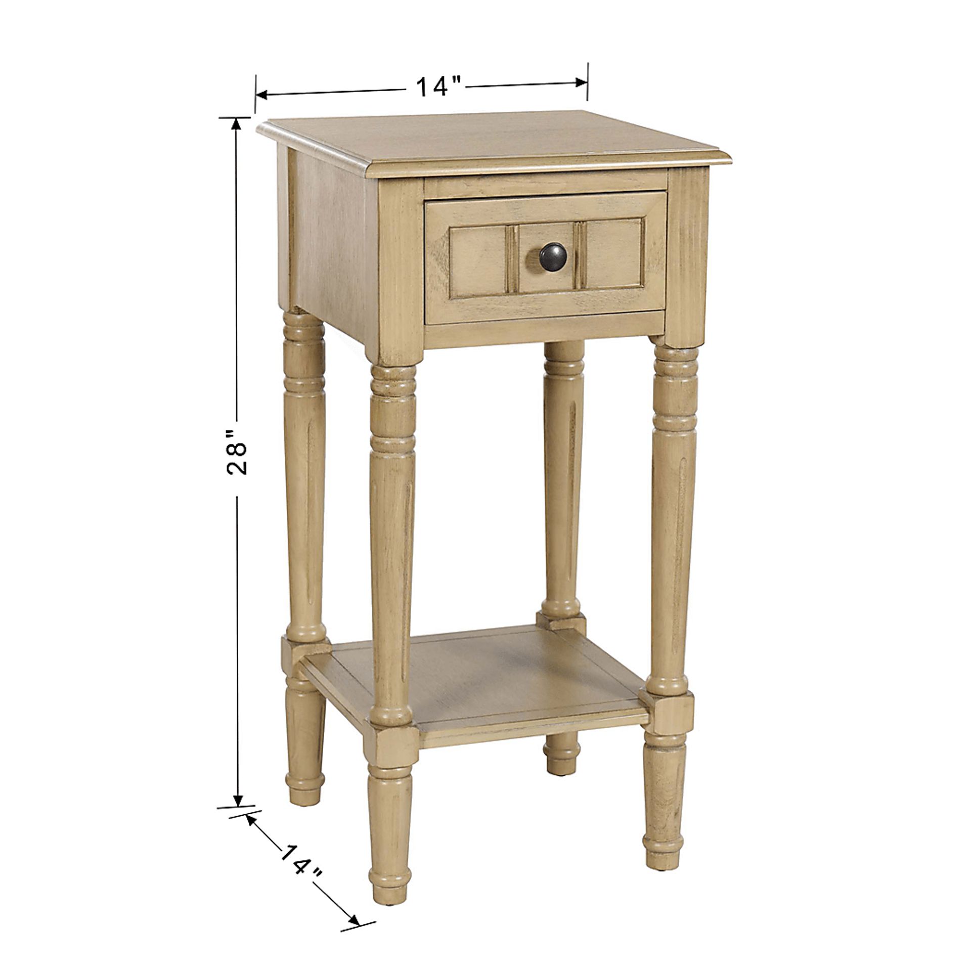 Halfi Natural End Table - Image 2