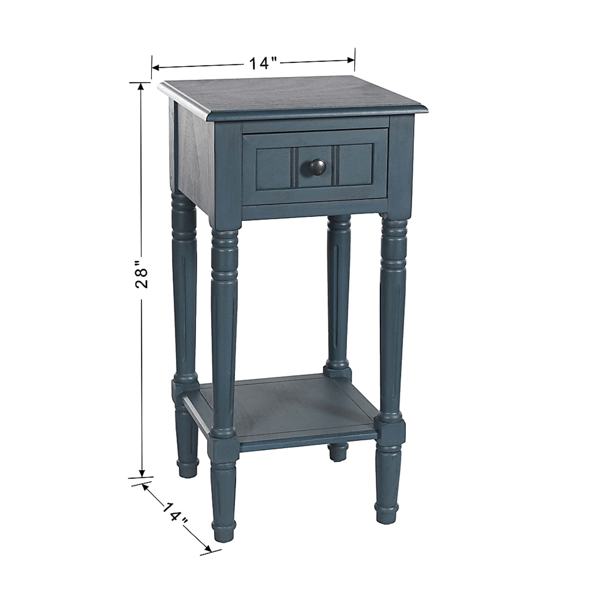Halfi Navy End Table - Image 3