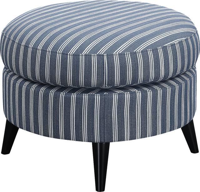 Halgo Blue Ottoman - Thumbnail - Image 2