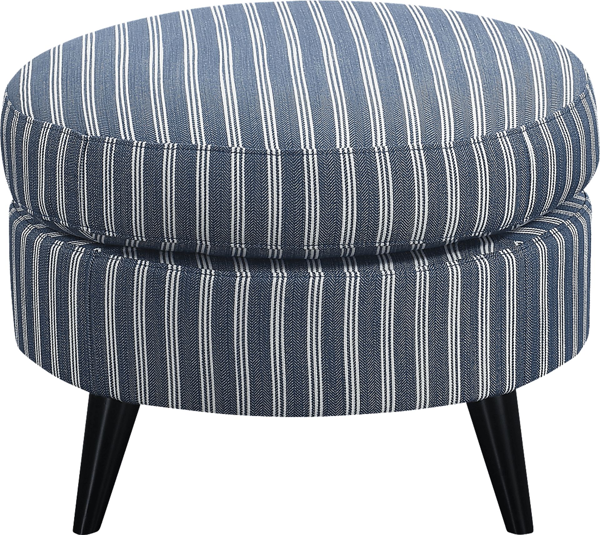 Halgo Blue Ottoman - Image 1