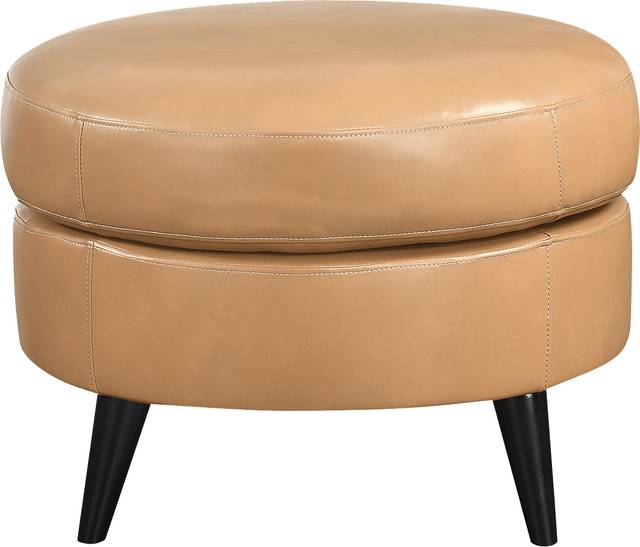 Halgo Brown Ottoman - Thumbnail - Image 1