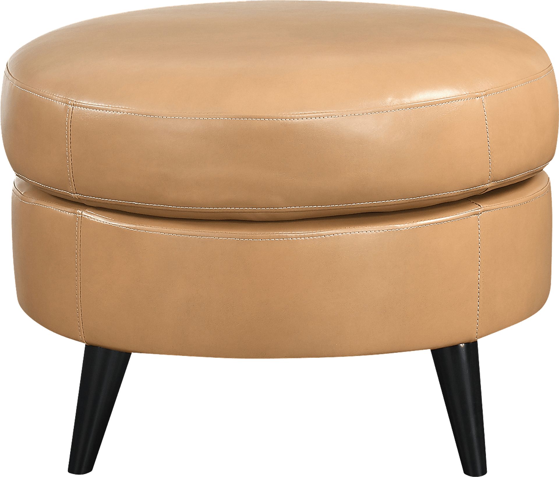 Halgo Brown Ottoman - Image 1