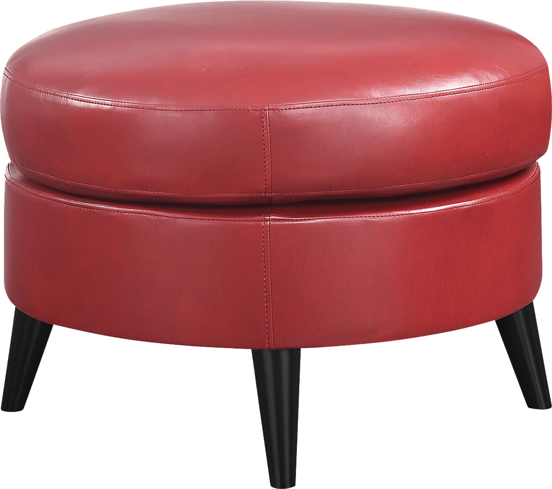 Halgo Red Ottoman - Image 2