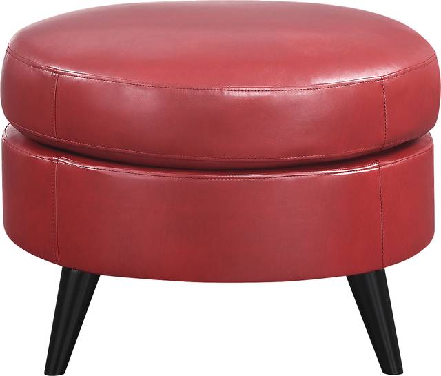 Halgo Red Ottoman - Thumbnail - Image 1