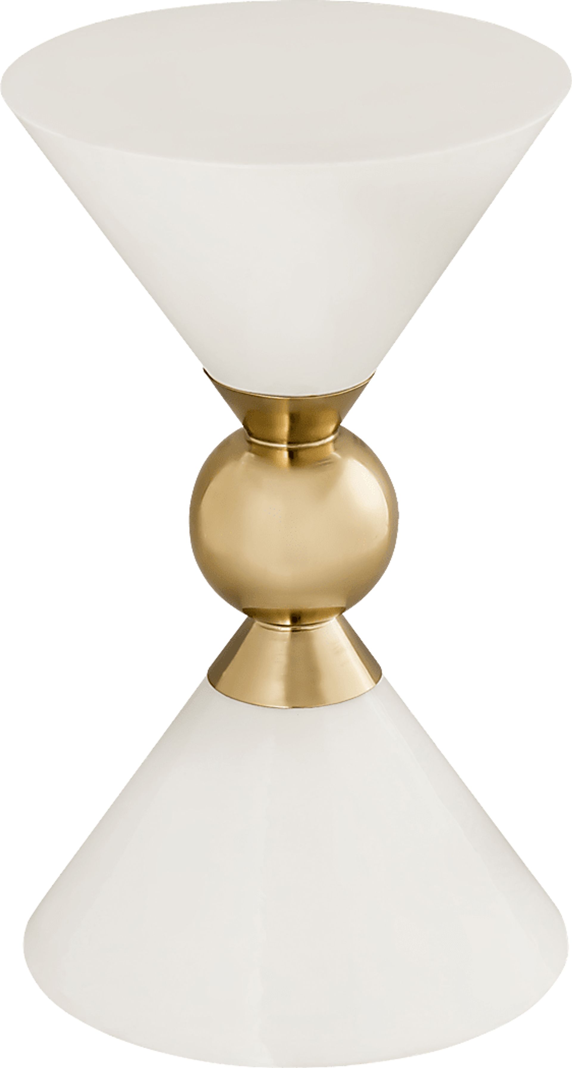 Halibel White Accent Table - Image 1