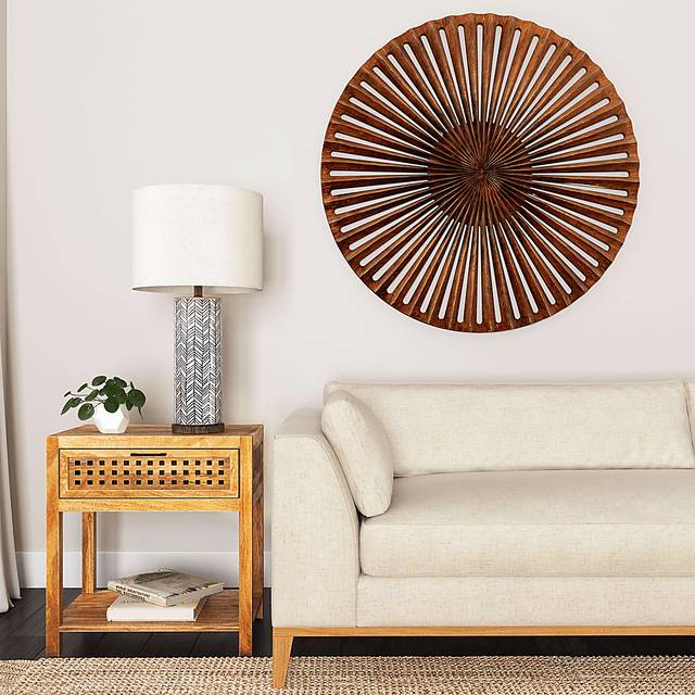 Halifax Home Brown Lamp - Thumbnail - Image 2