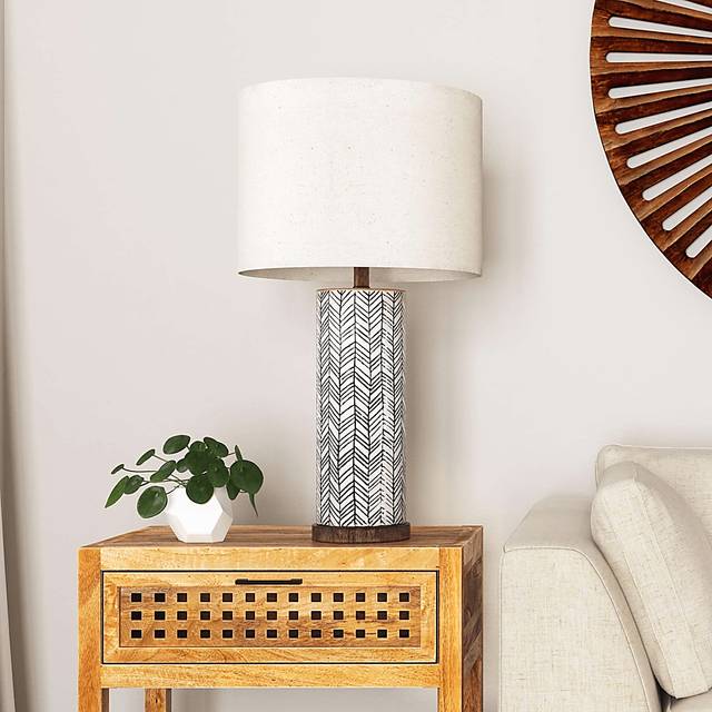 Halifax Home Brown Lamp - Thumbnail - Image 3