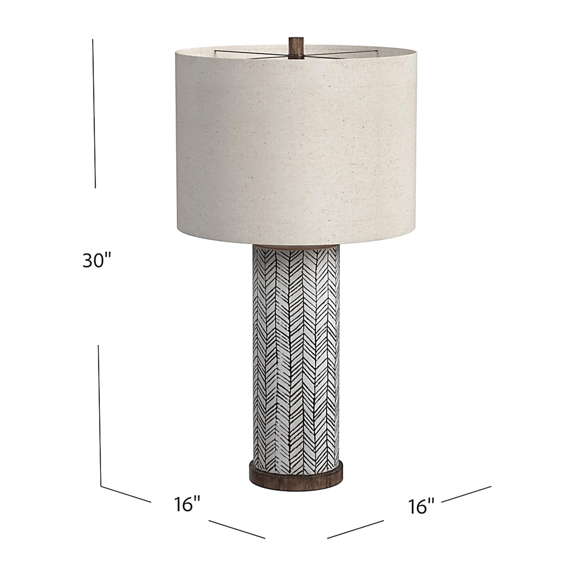 Halifax Home Brown Lamp - Image 5