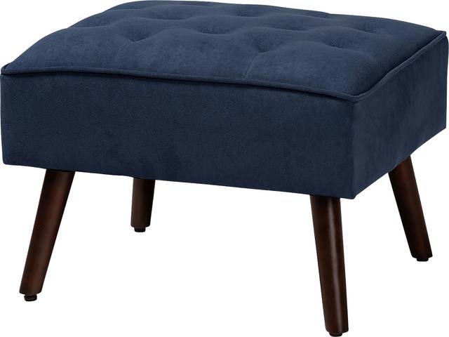 Halijen Navy Recliner and Ottoman Set - Thumbnail - Image 7