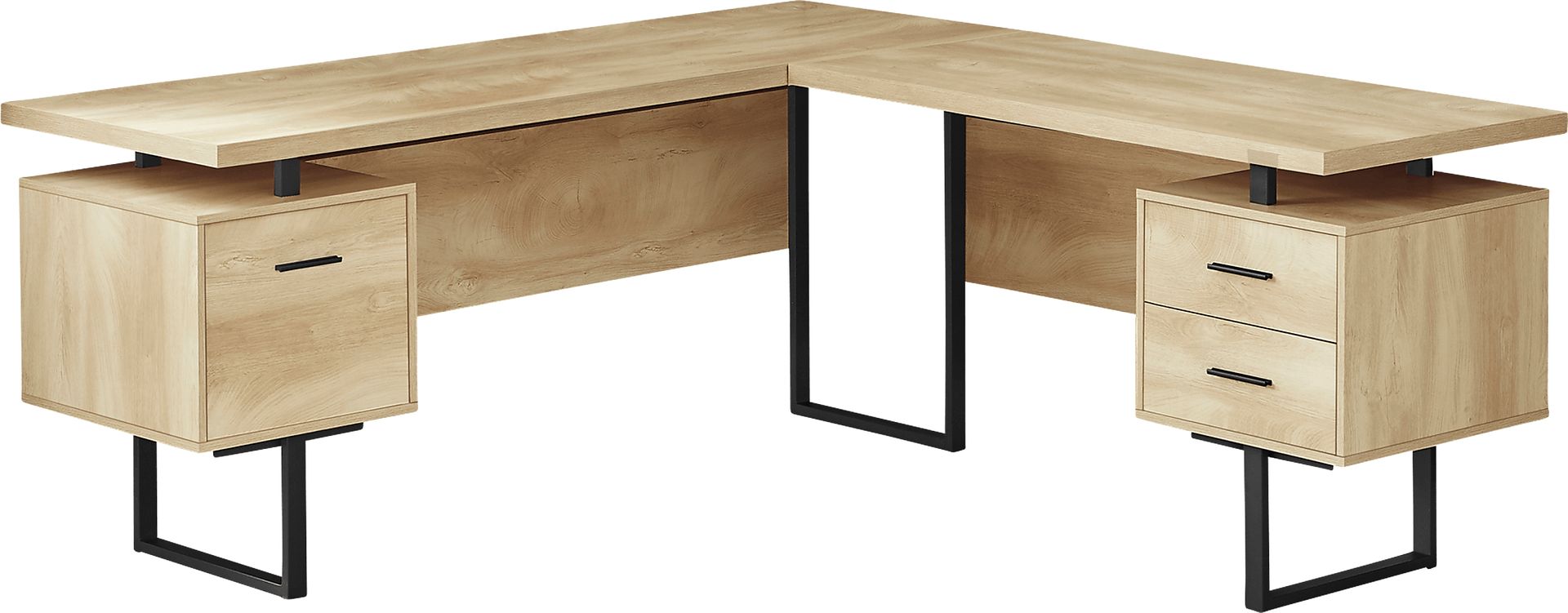 Halladay Natural Desk - Image 1