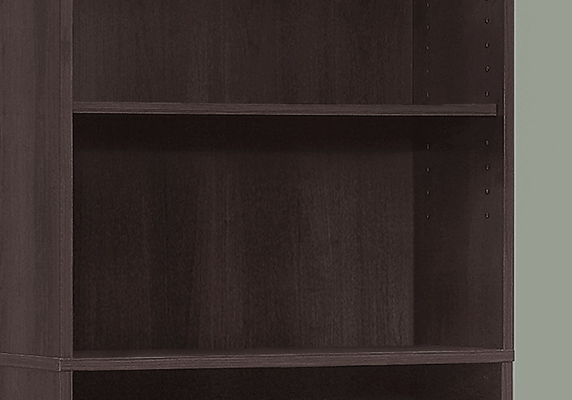 Hallbrook Cappuccino Bookcase - Image 4