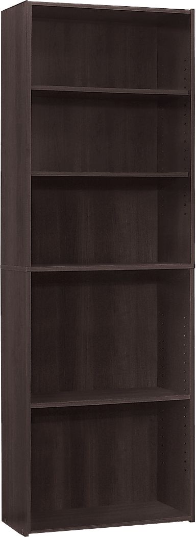 Hallbrook Cappuccino Bookcase