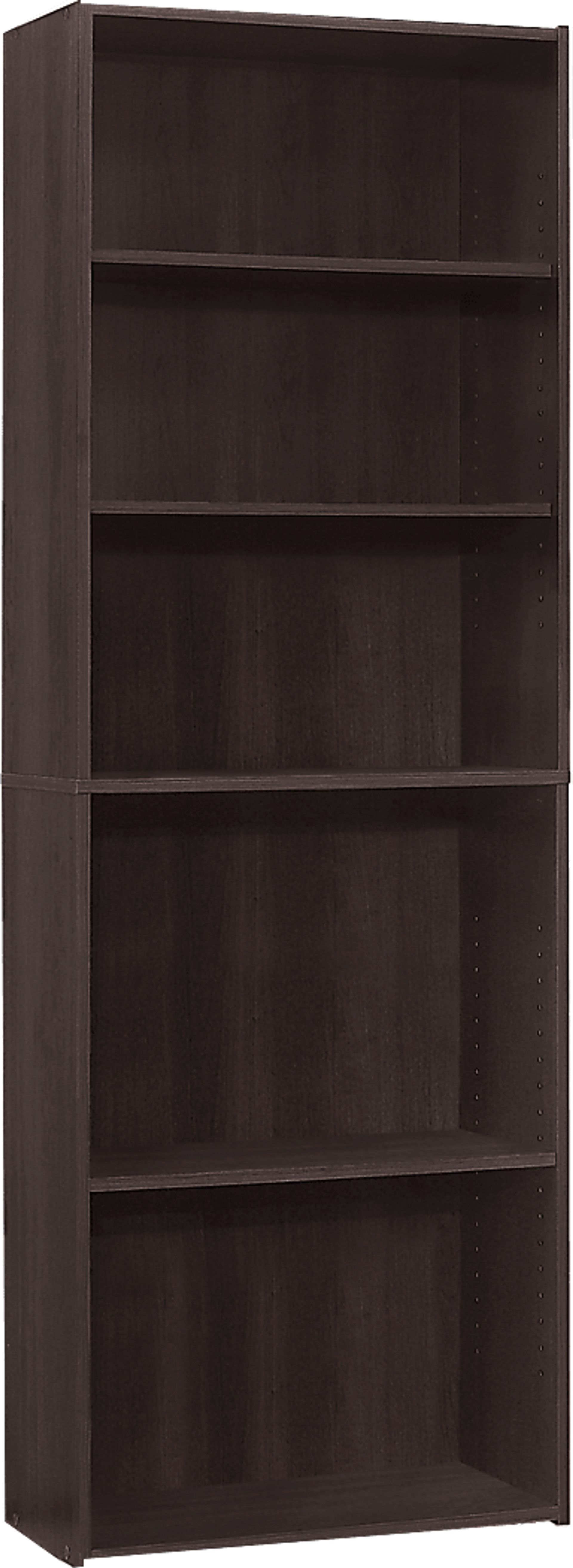 Hallbrook Cappuccino Bookcase - Image 1
