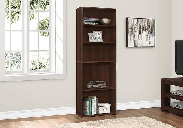 Hallbrook Cherry Bookcase - Thumbnail - Image 2