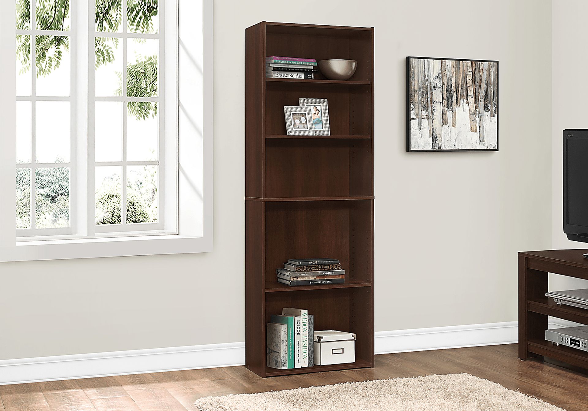 Hallbrook Cherry Bookcase - Image 2
