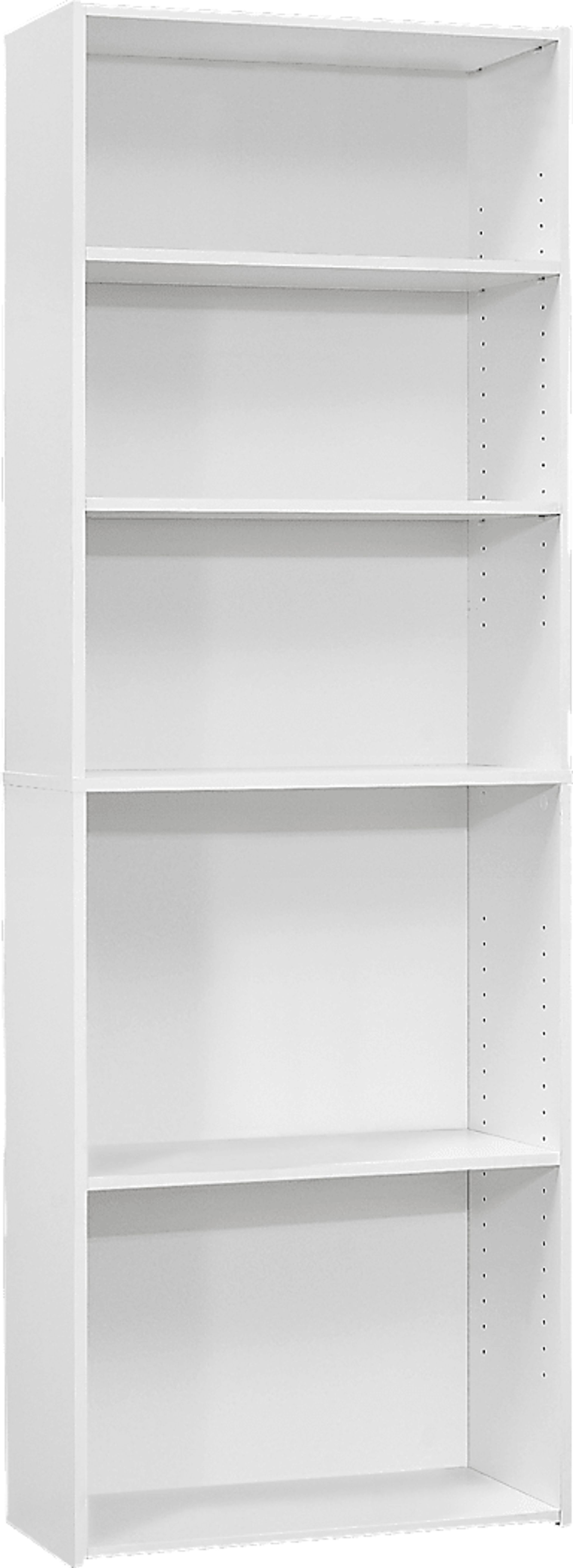 Hallbrook White Bookcase - Image 1