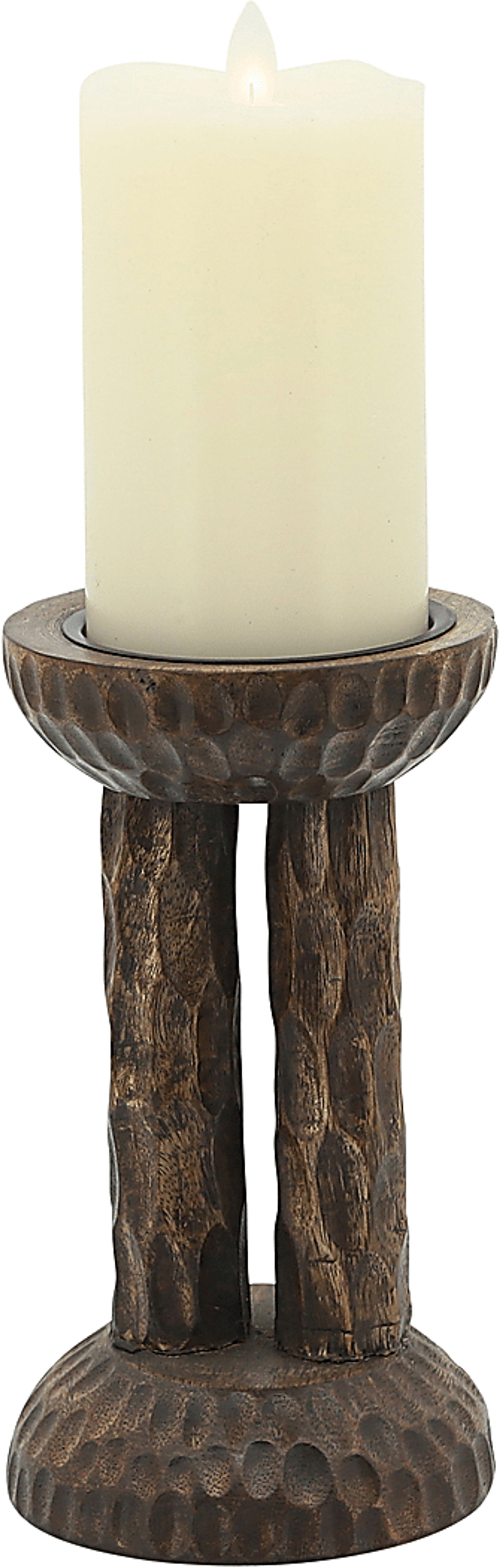 Hallcyon Brown Candle Holder - Image 2