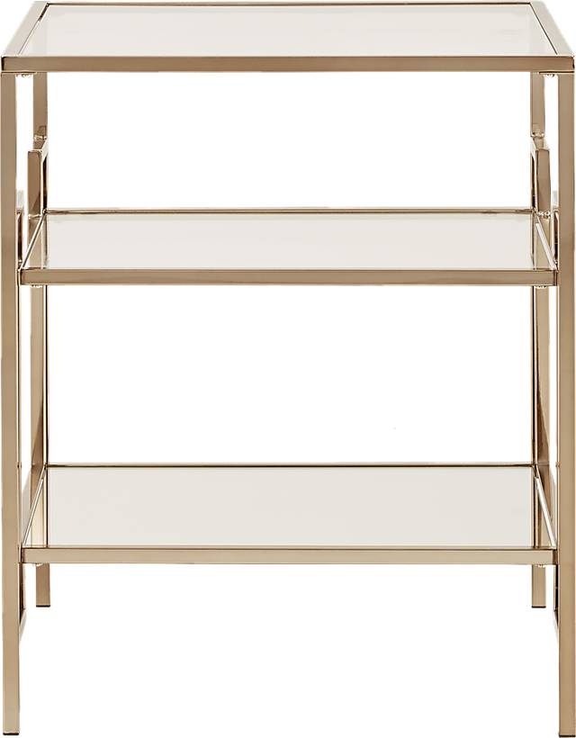Halleck Gold Accent Table - Thumbnail - Image 2