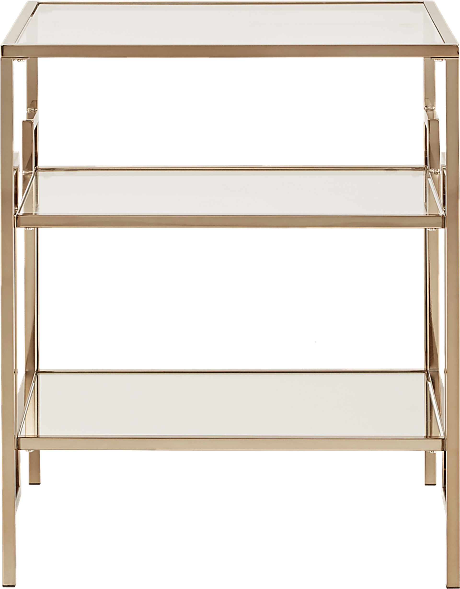 Halleck Gold Accent Table - Image 2