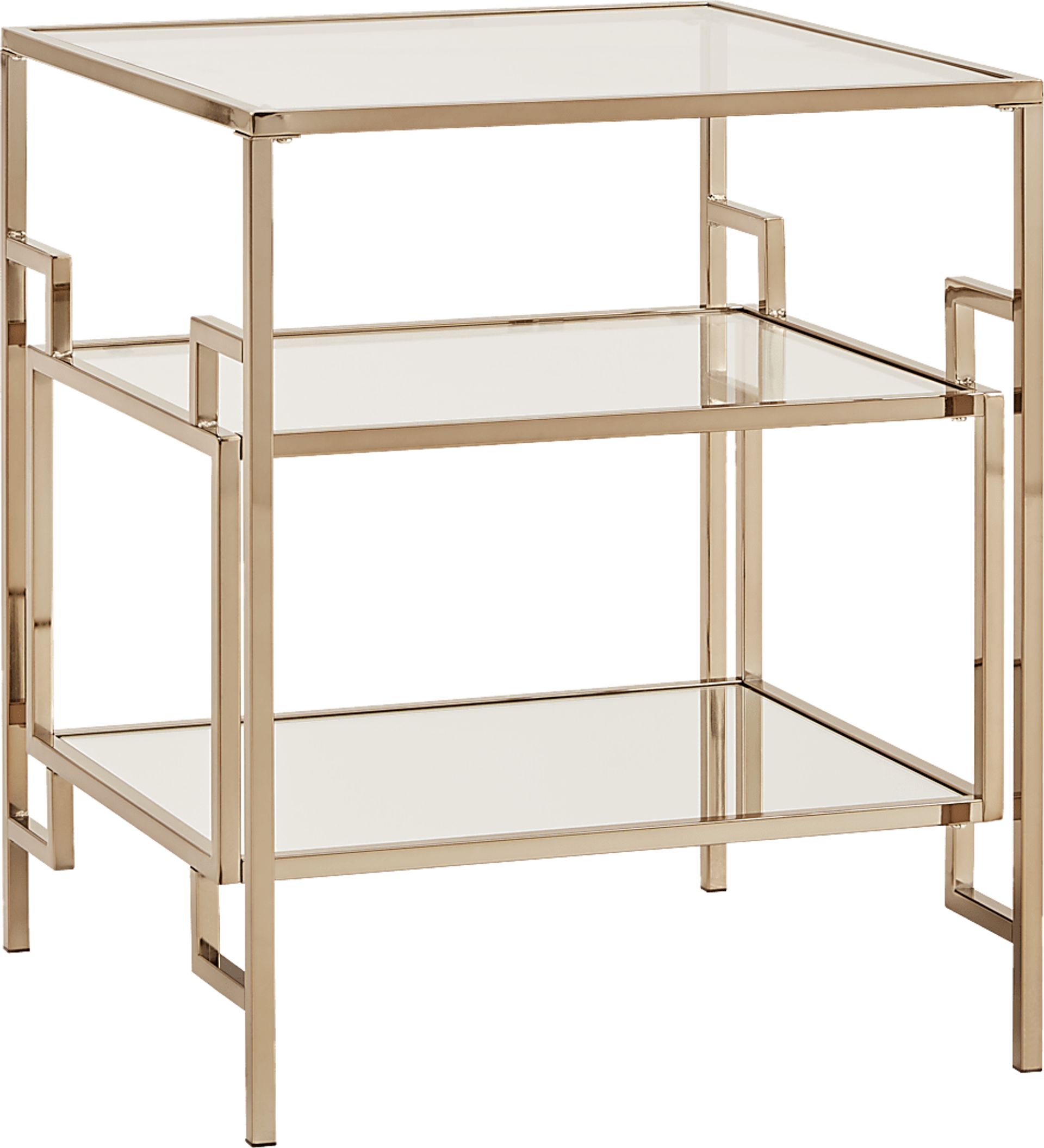 Halleck Gold Accent Table - Image 1