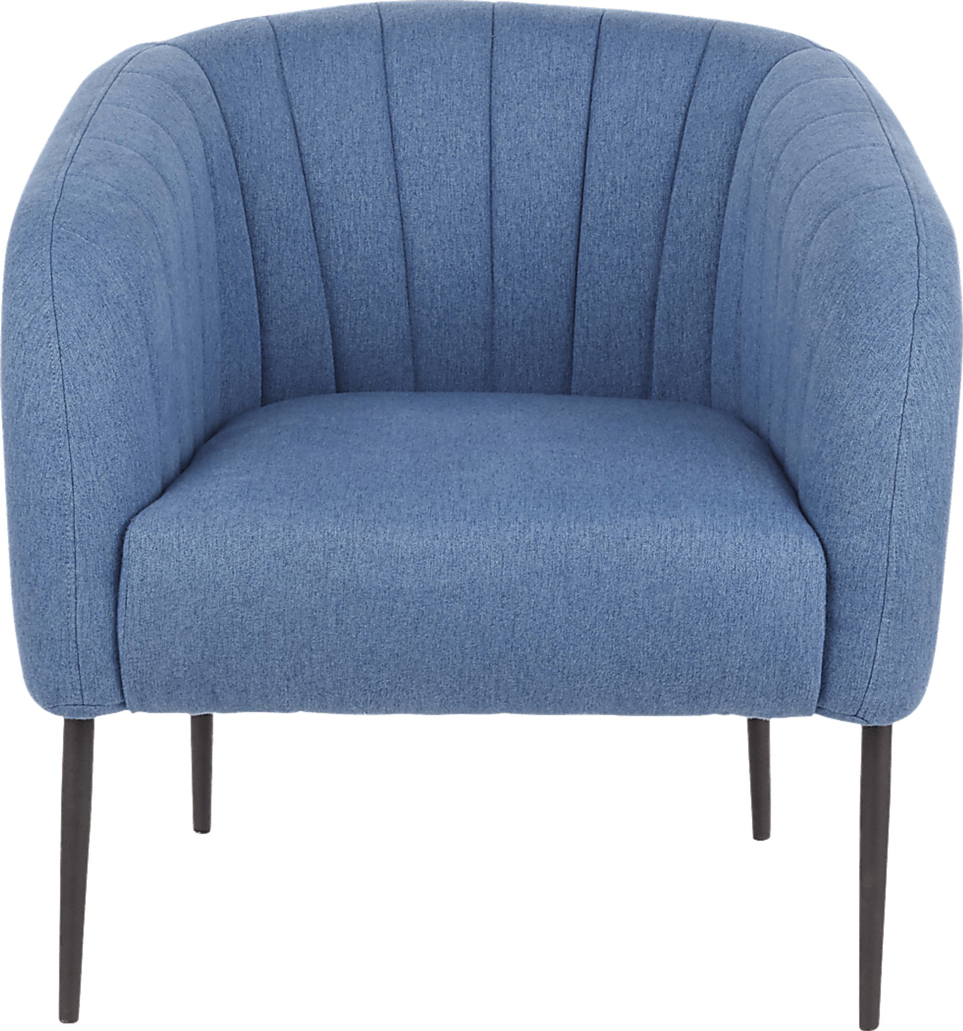 Halliard Blue Accent Chair - Image 4