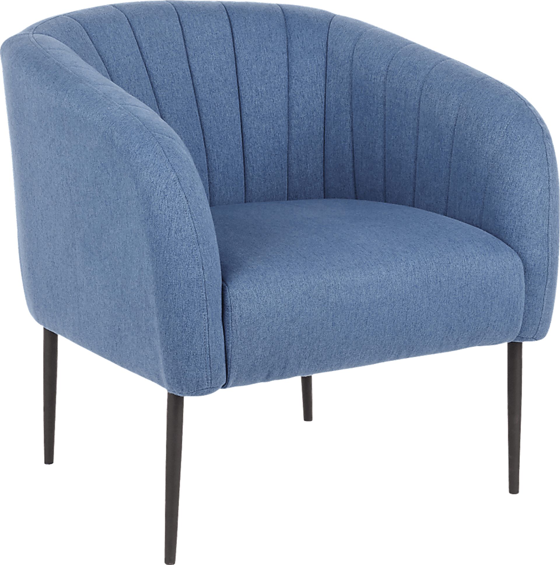 Halliard Blue Accent Chair - Image 1