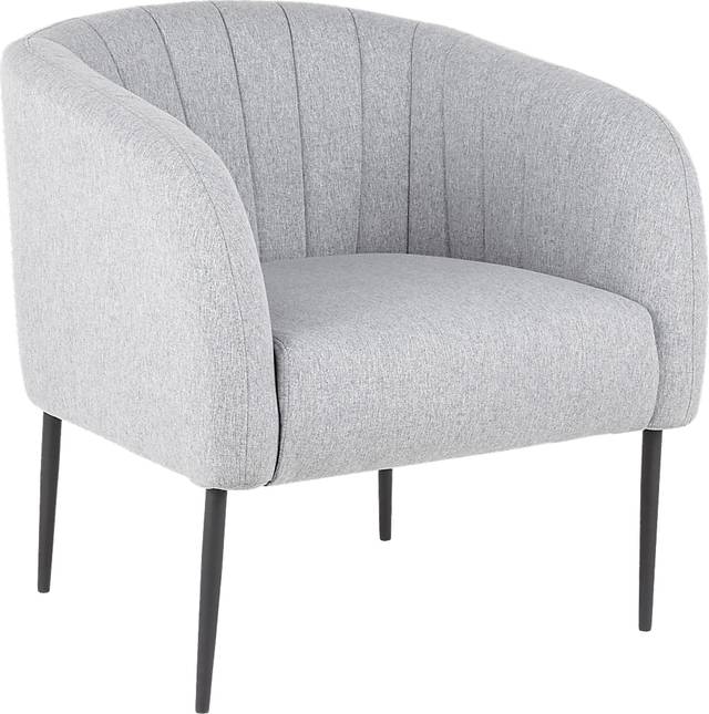 Halliard Gray Accent Chair - Thumbnail - Image 1