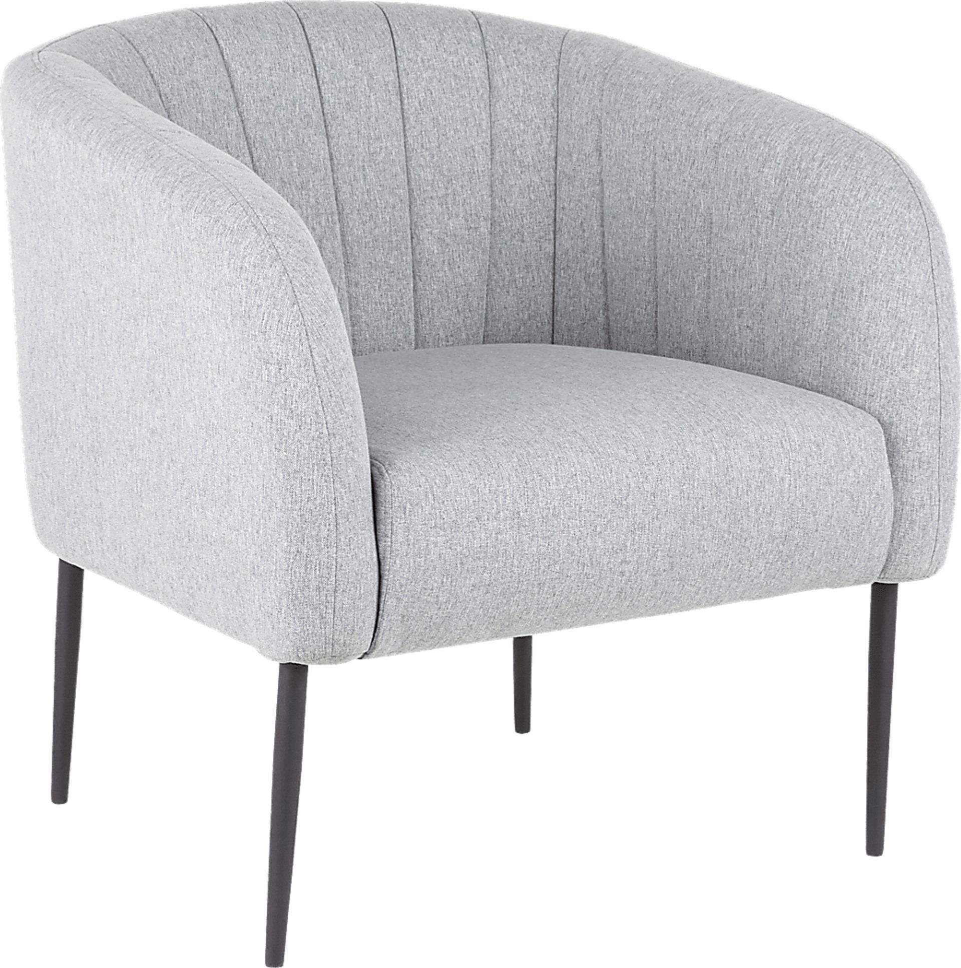 Halliard Gray Accent Chair - Image 1