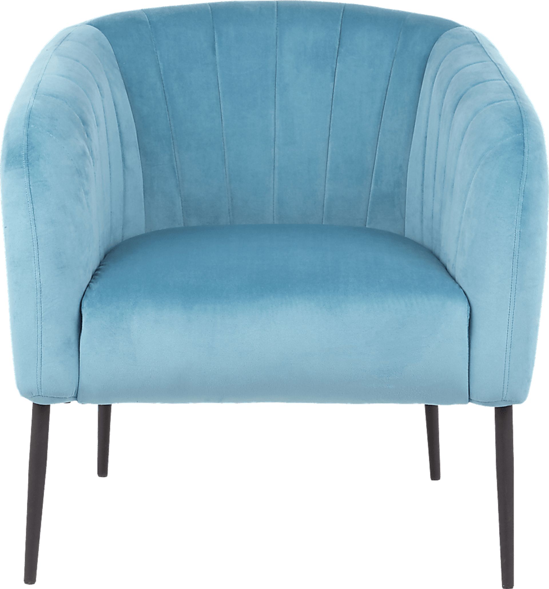 Halliard Turquoise Accent Chair - Image 4