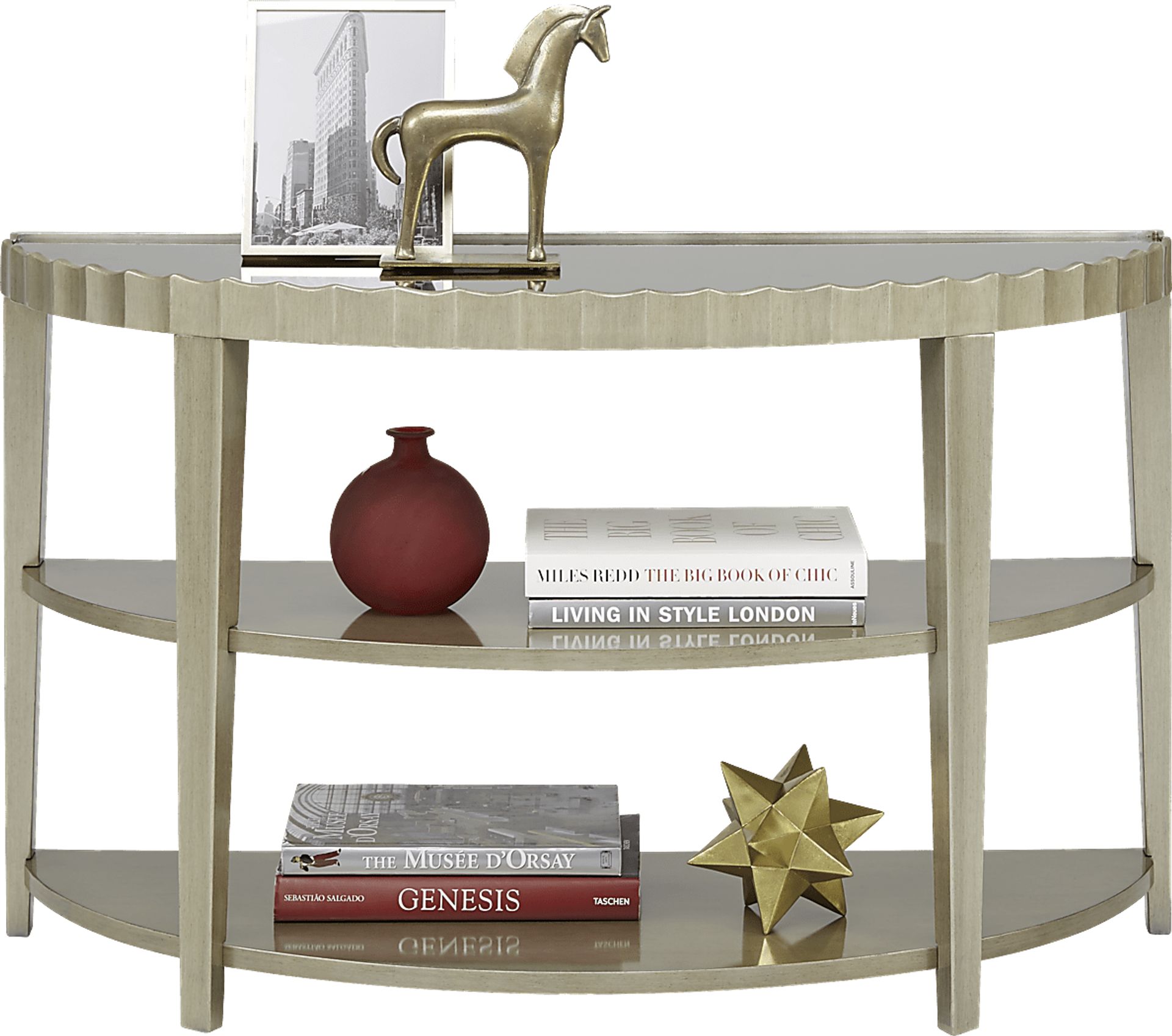 Hallwood Silver Sofa Table - Image 2