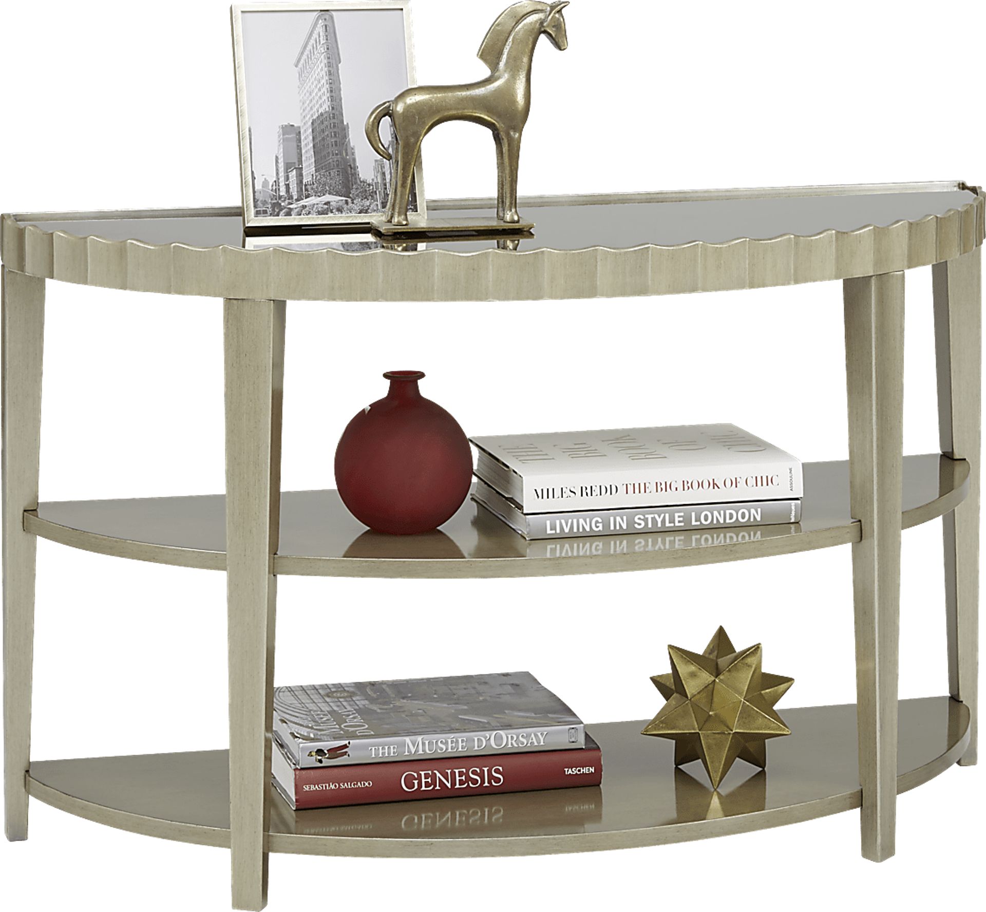 Hallwood Silver Sofa Table - Image 3