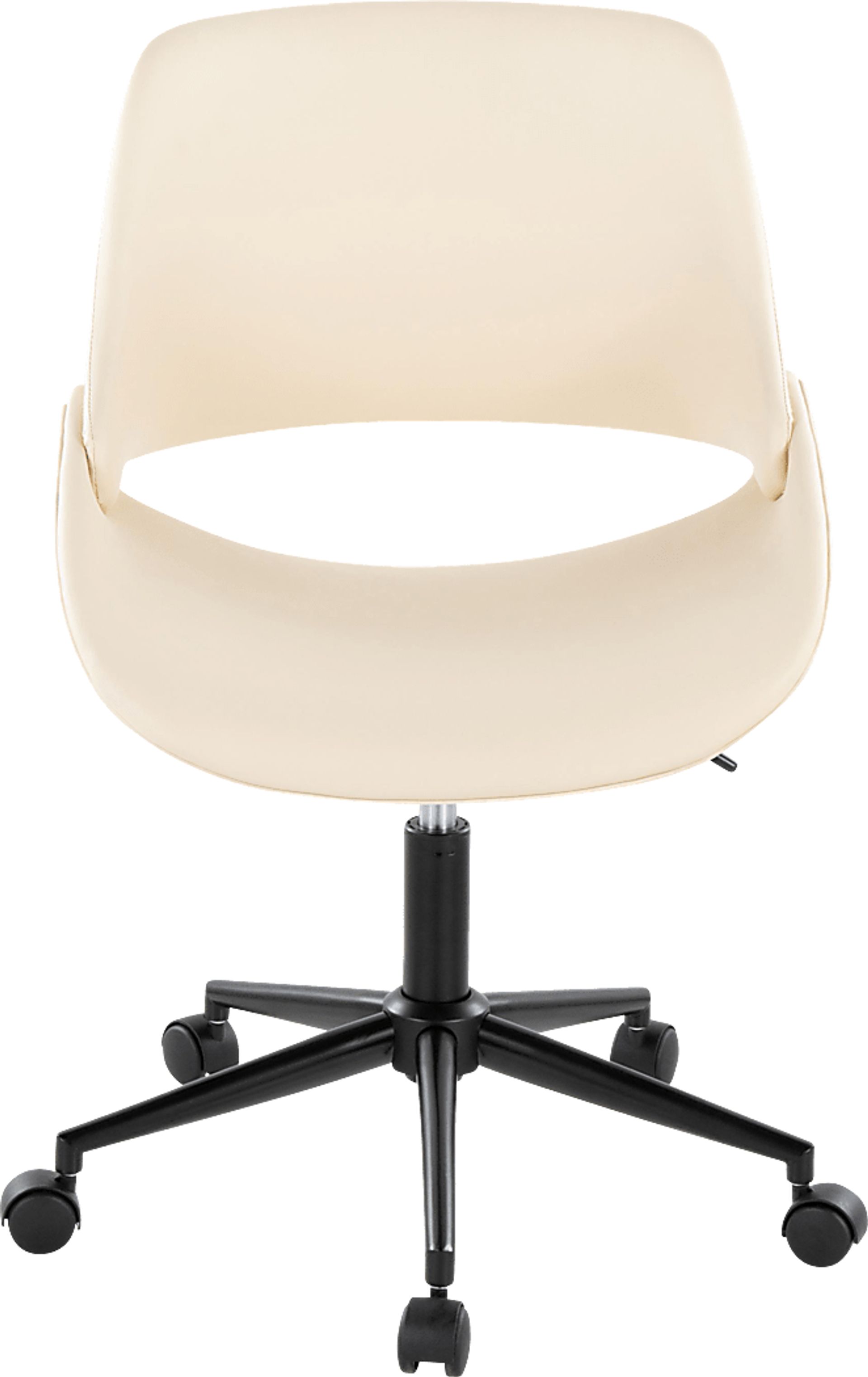 Halma I Cream Desk Chair - Image 3