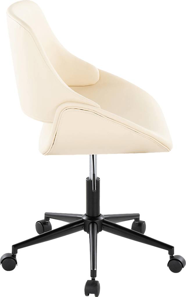 Halma I Cream Desk Chair - Thumbnail - Image 4