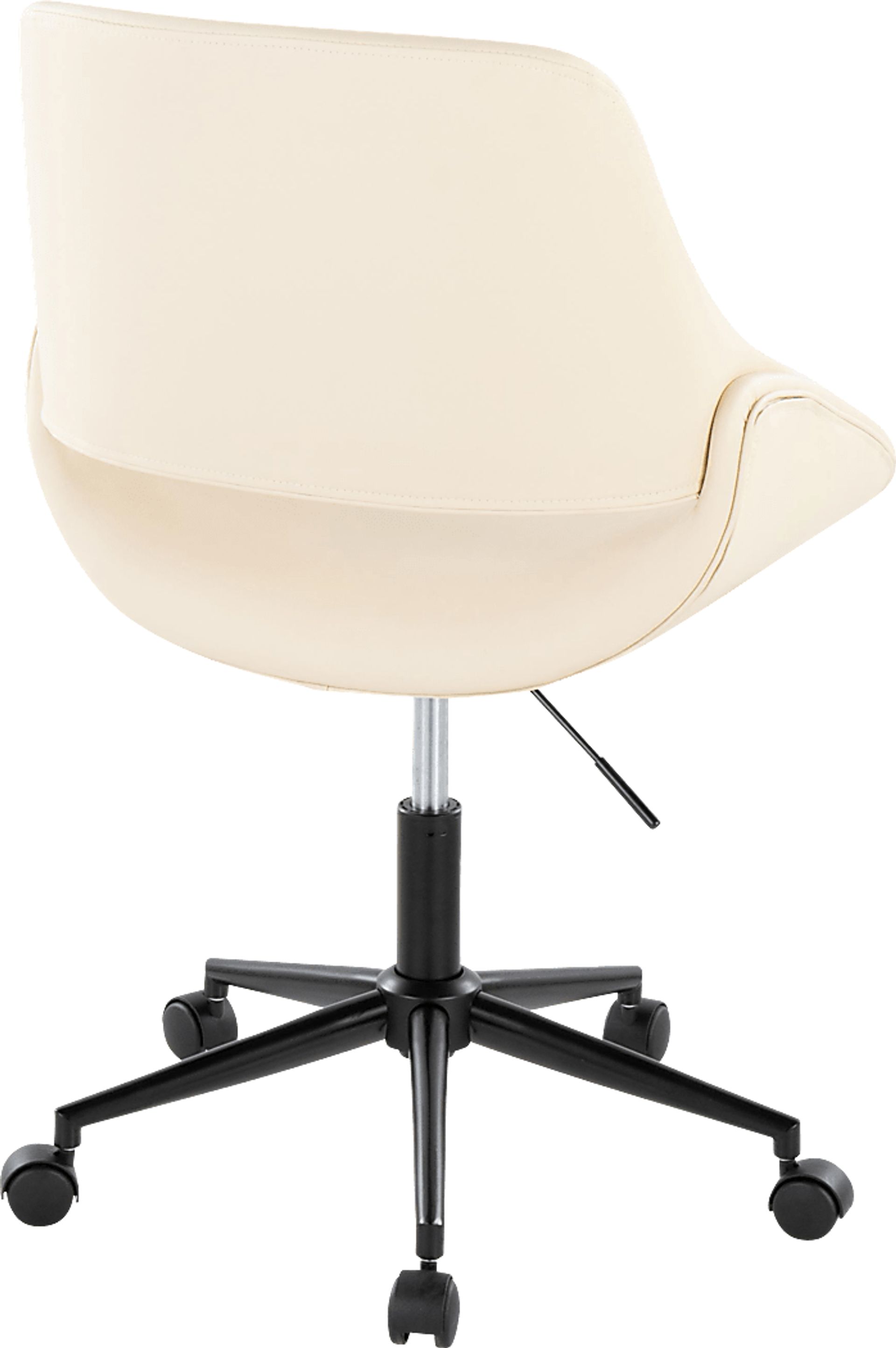 Halma I Cream Desk Chair - Image 5