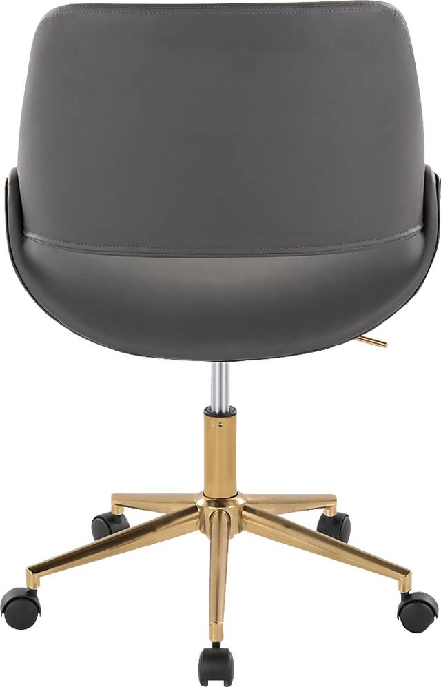 Halma II Cream Desk Chair - Thumbnail - Image 2