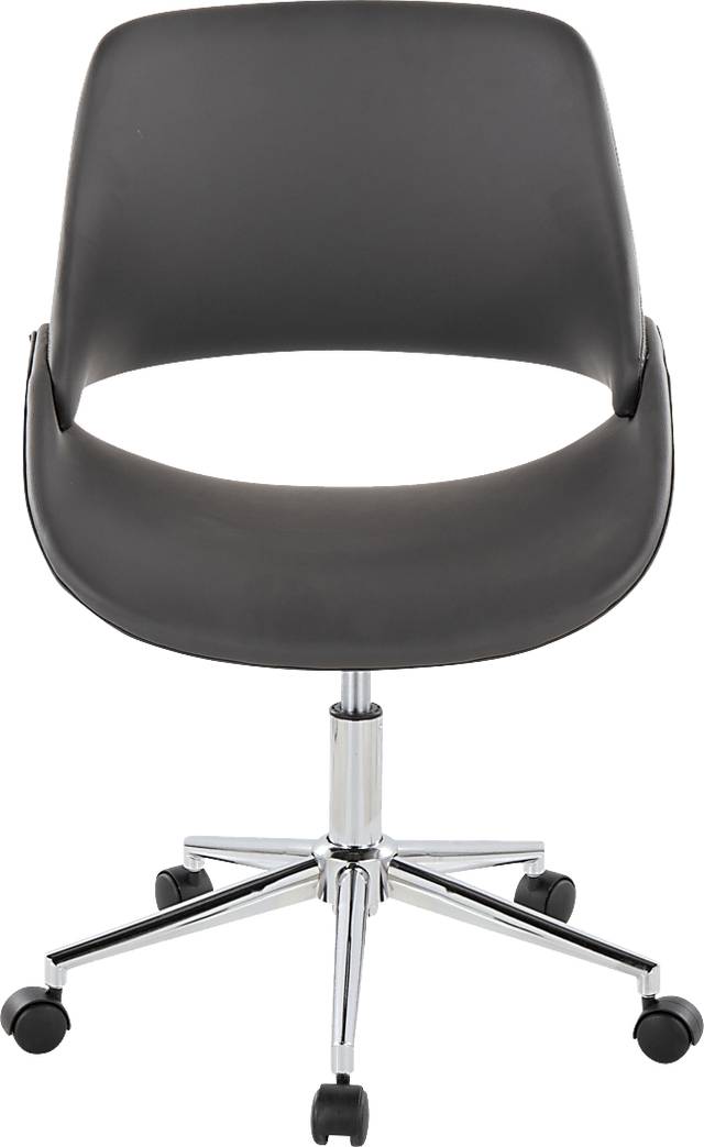 Halma III Cream Desk Chair - Thumbnail - Image 4