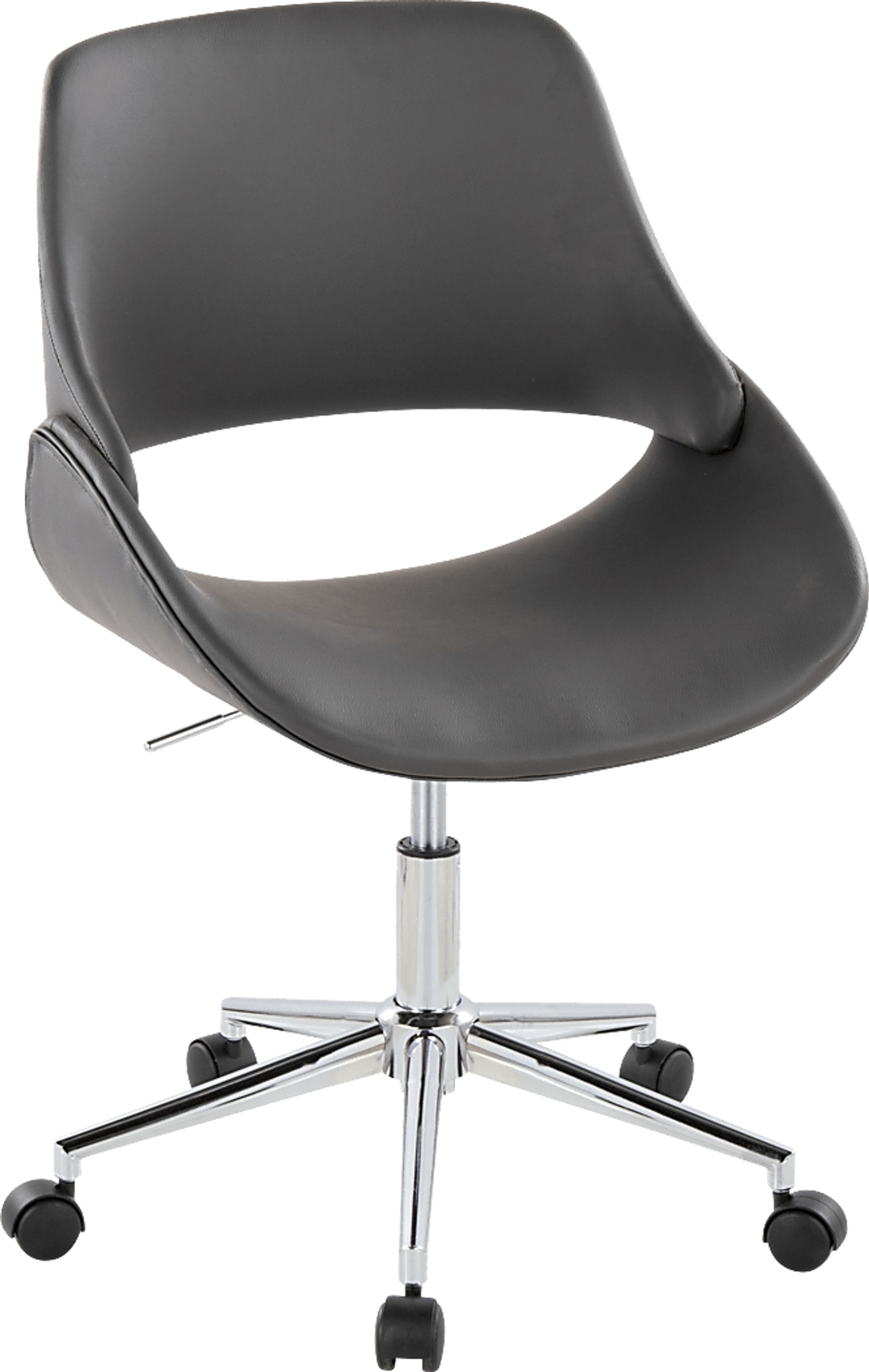 Halma III Cream Desk Chair - Image 1