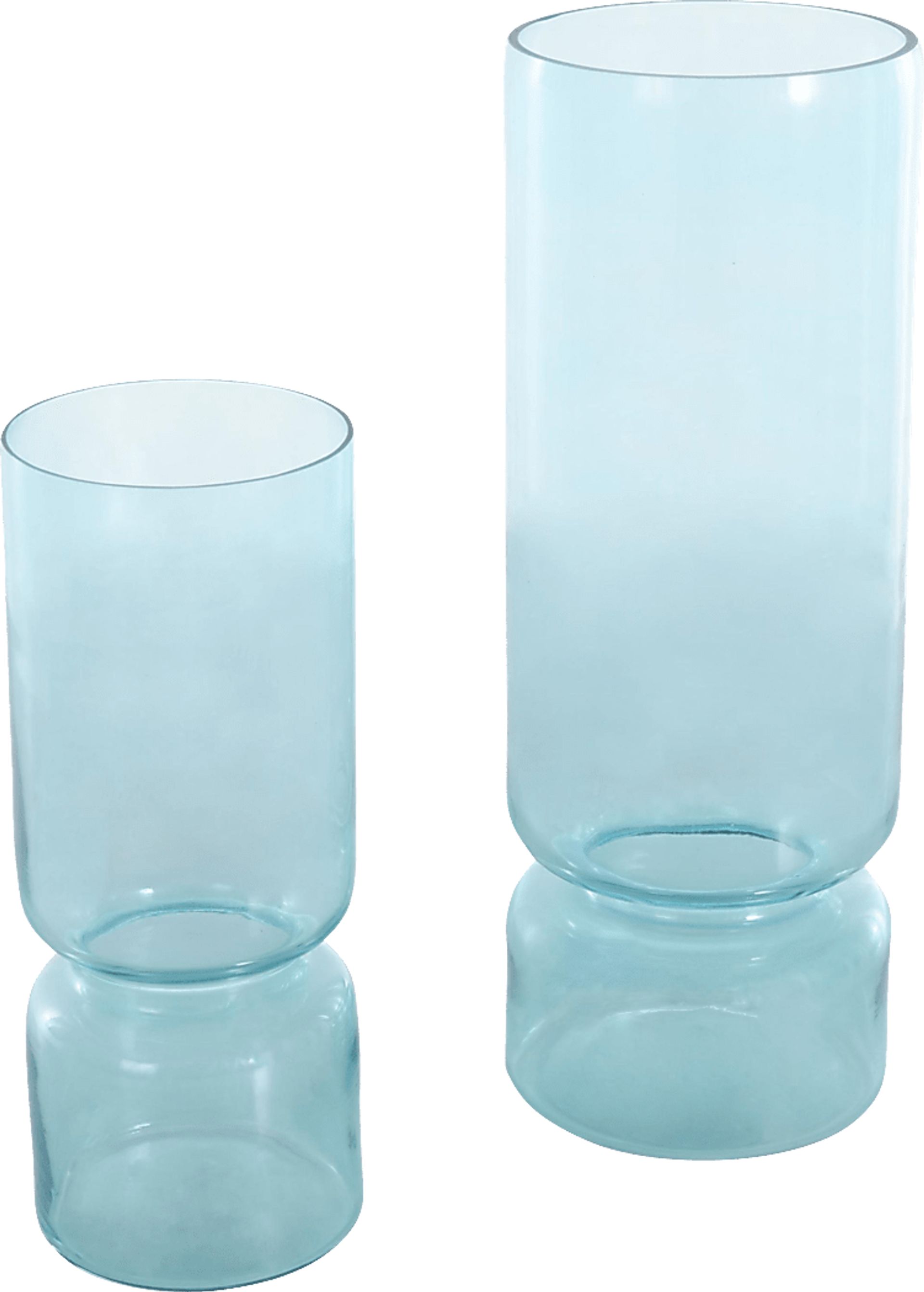 Halmi Blue Vase, Set of 2 - Image 6
