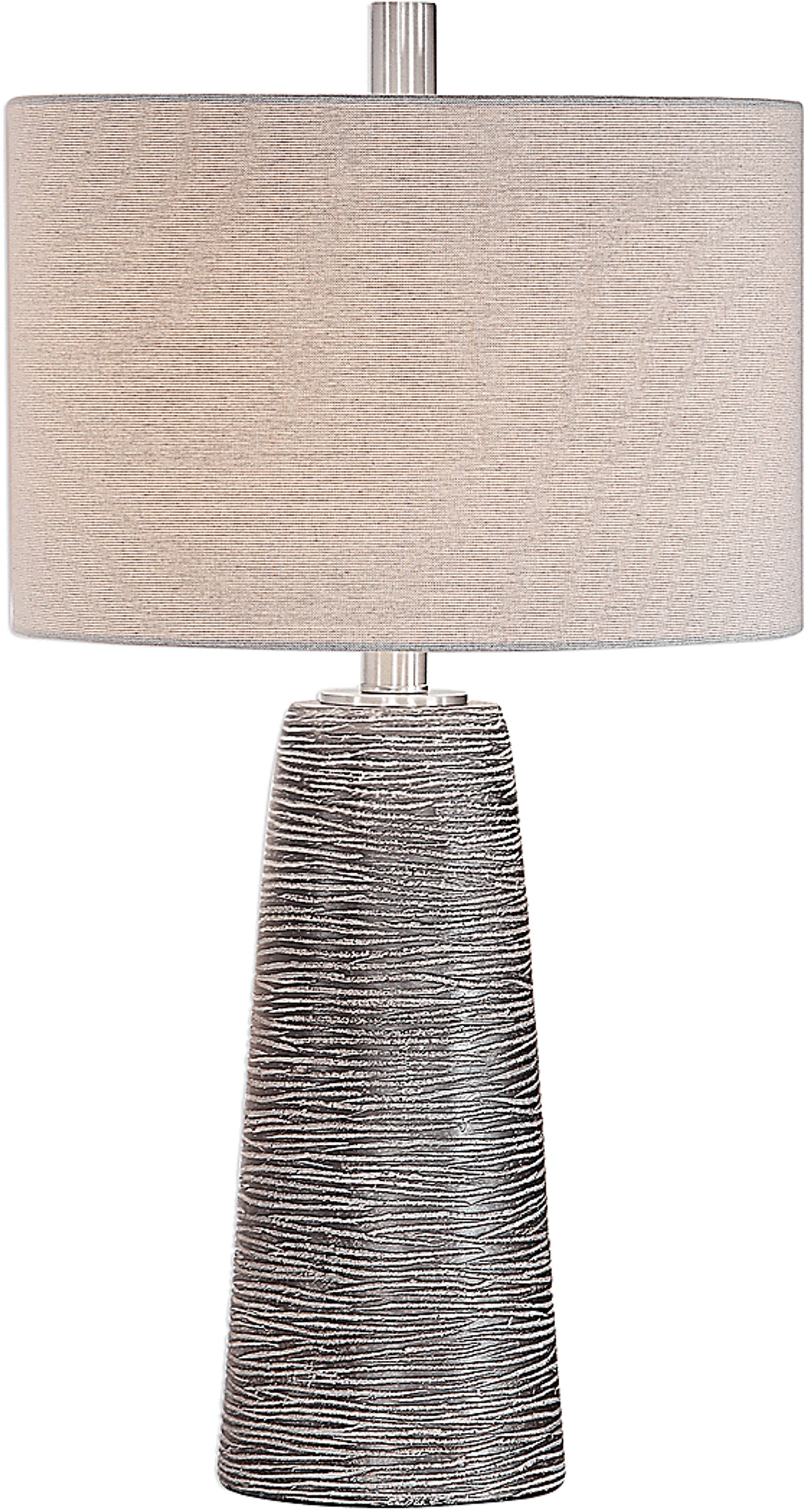 Halsey Place Gray Lamp - Image 2