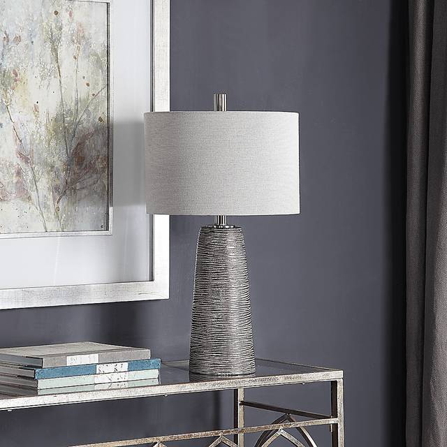 Halsey Place Gray Lamp - Thumbnail - Image 5