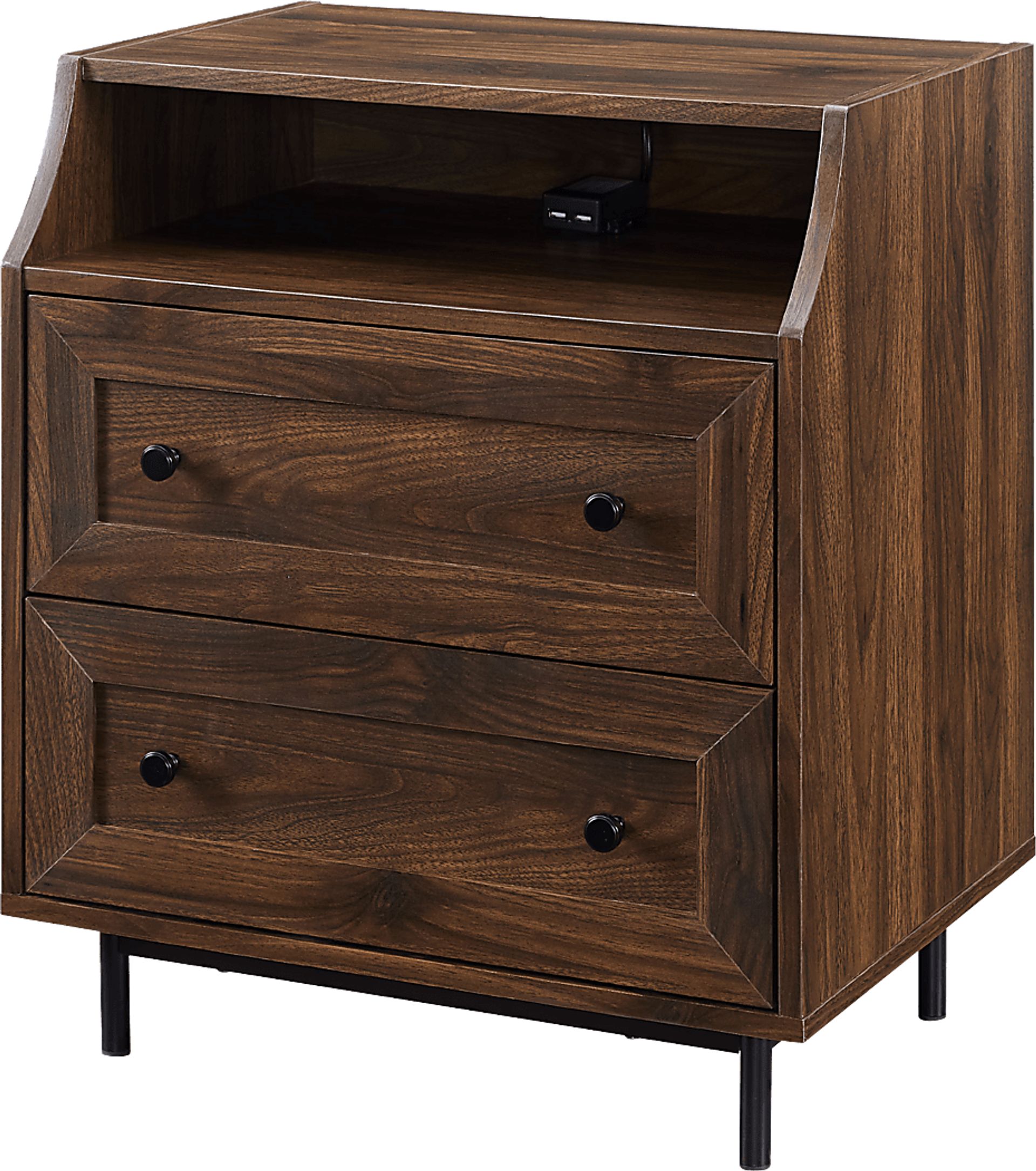 Halsford Walnut End Table - Image 3
