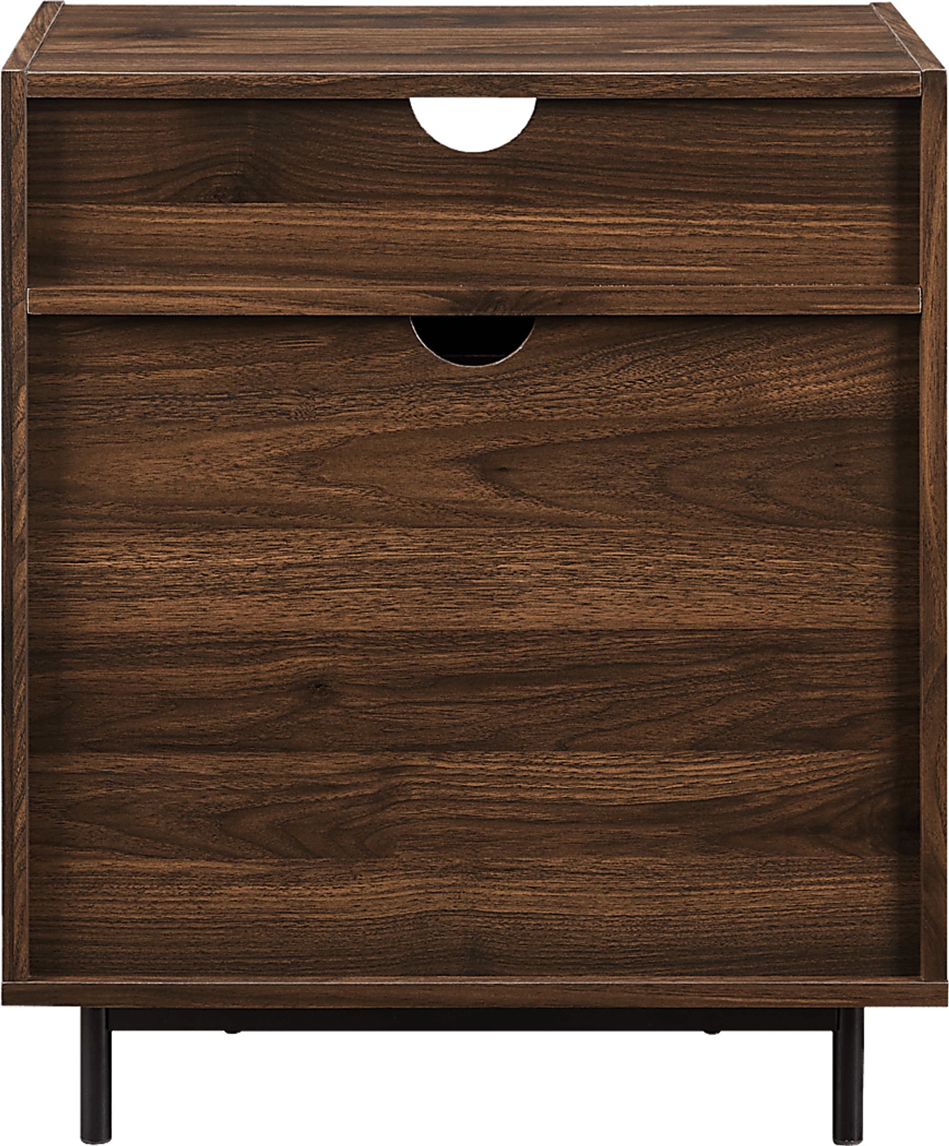 Halsford Walnut End Table - Image 4
