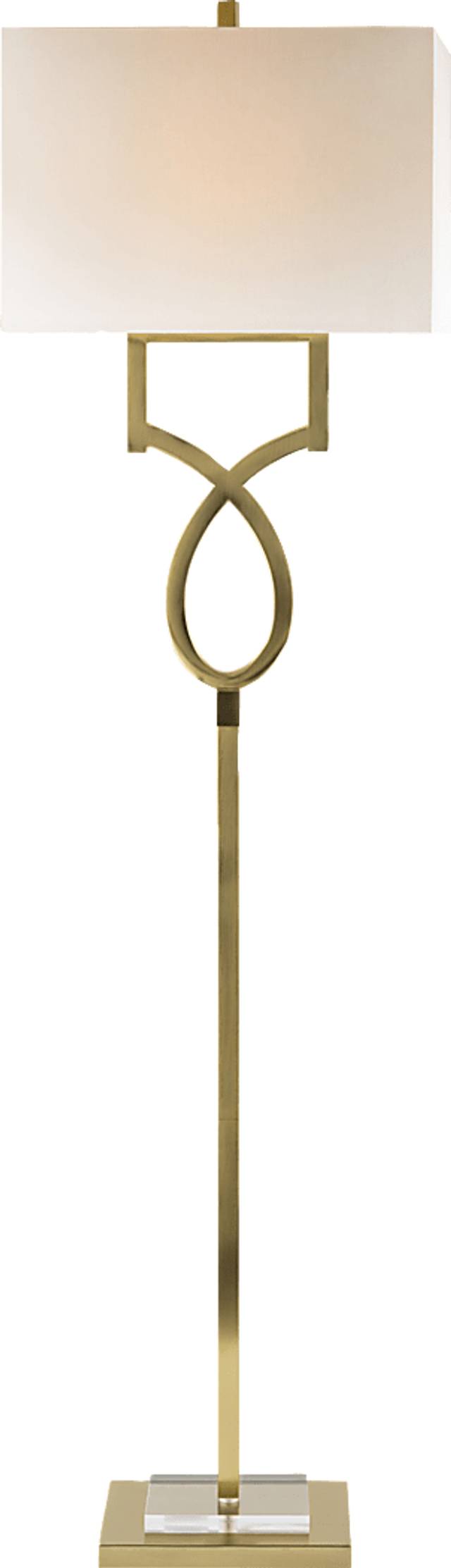 Halstead Point Brass Floor Lamp - Thumbnail - Image 2