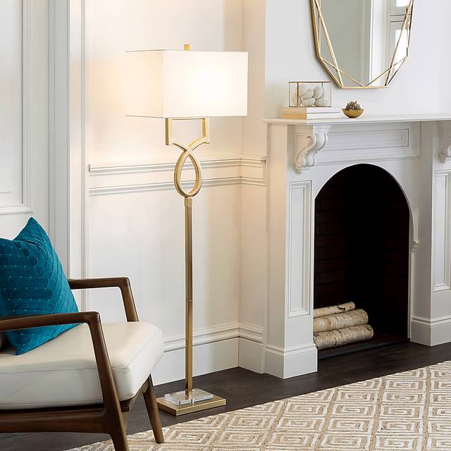 Halstead Point Brass Floor Lamp - Thumbnail - Image 5