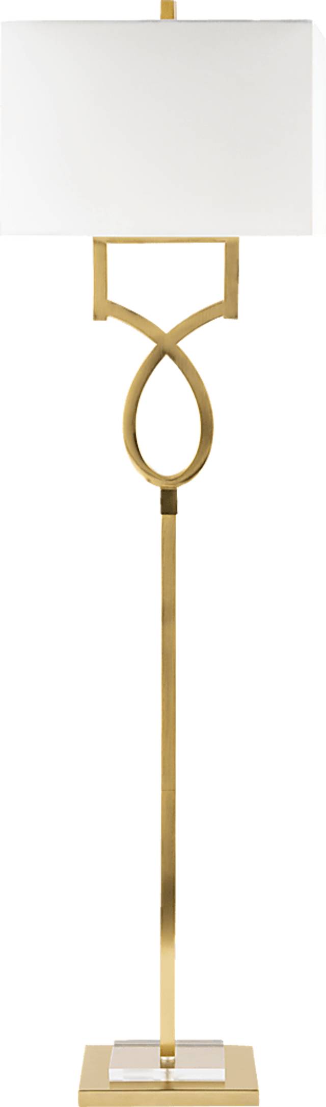 Halstead Point Brass Floor Lamp - Thumbnail - Image 1