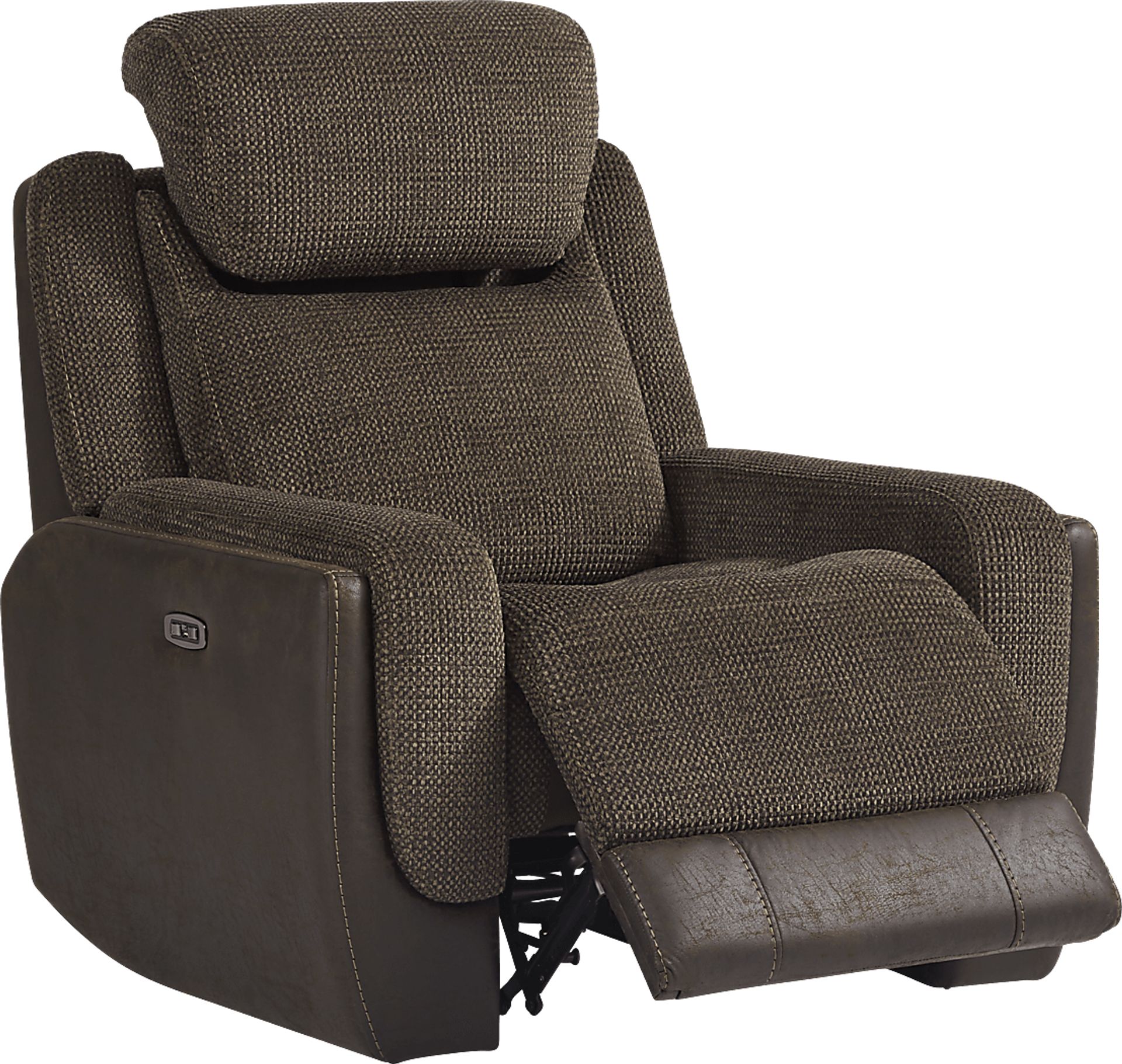 Halsted Brown 6 Pc Living Room with Dual Power Reclining Sofa - Image 5