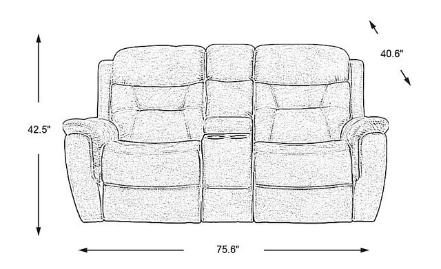 Dimension Image. Please refer to the Dimension Tab on this page for dimension details.